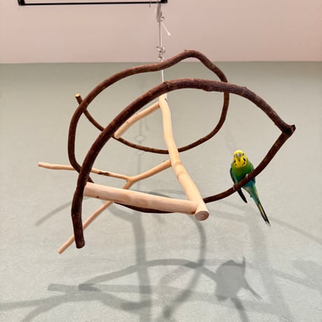 コトリのなる木ミニ　ツタのつり下げバードアスレチック