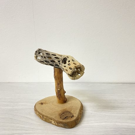 カクタスのスタンドパーチ②　パーチ長さ11.5cm／高さ14cm