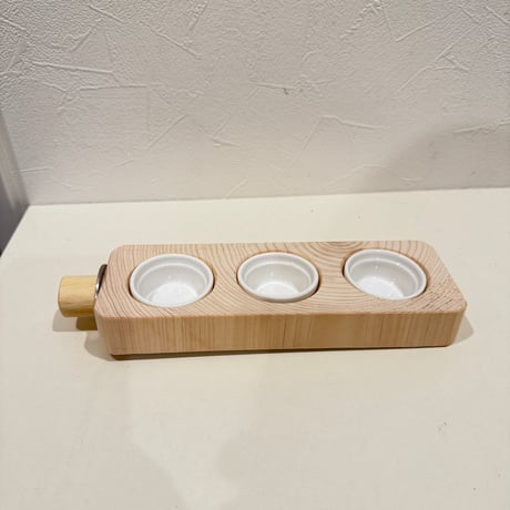 【A様専用】ご飯入れテーブル縦型【介護・老鳥・病鳥・幼鳥】