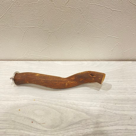 自然木（ツタ）パーチ② 直径約2.4cm/長さ19cm