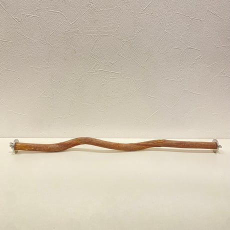自然木（ツタ）のケージサイズパーチ ② HOEI465サイズ 直径約1.5cm