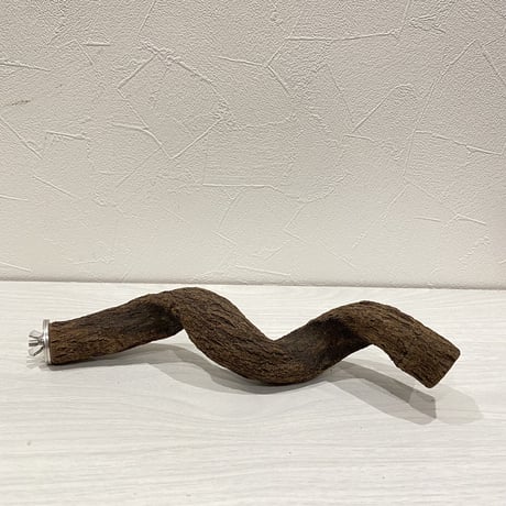 自然木（ツタ）パーチ⑨ 直径3.2cm 長さ25cm