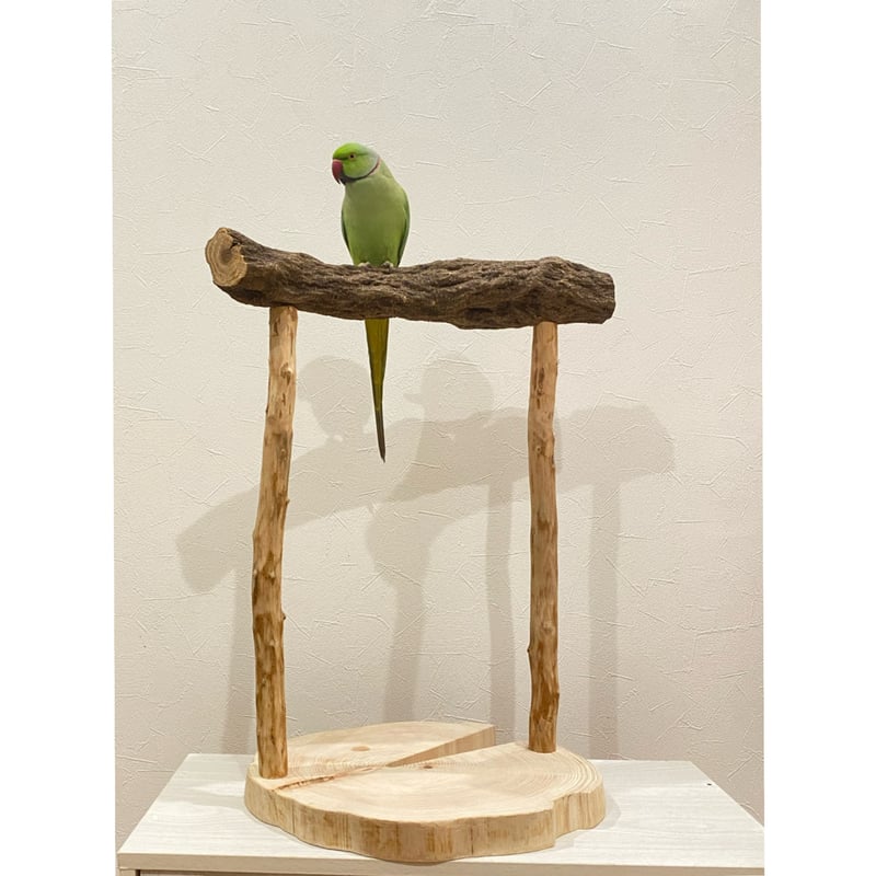 【大型鳥さん用】重量感たっぷり ♪ 頑丈などすこいオウムスタンド ♫ 大型鳥さん用】重量感たっぷり ♪ 頑丈などすこいオウムスタンド