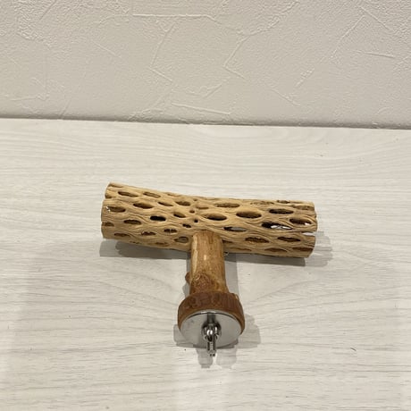 カクタスのT字パーチ③ 長さ13cm/足部分6cm HOEI465など