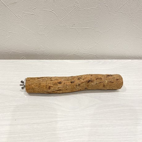 自然木（ツタ）パーチ⑬ 直径3.5cm長さ21cm
