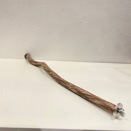 自然木（ツタ）のケージサイズパーチ① HOEI465サイズ 直径1.7cm/長さ44cm