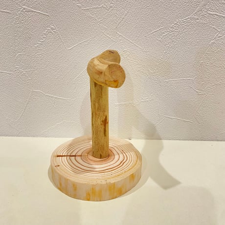 自然木(ツタ)のスタンドパーチ【パーチ長さ10.5cm／高さ約11cm】