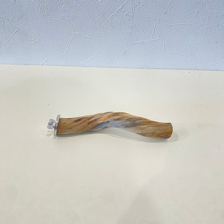 自然木（ツタ皮無し）パーチ 直径2.2cm/長さ15cm