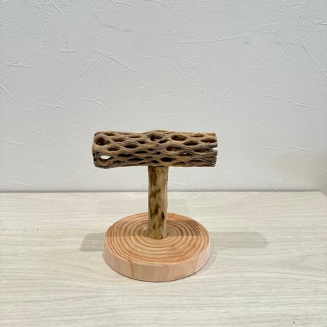 【体重測定用】カクタスのスタンドパーチ② 長さ12cm／足高さ8cm