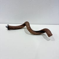 自然木（ツタ）パーチ①  直径約1.8cm/長さ22cm