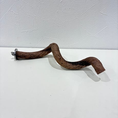 自然木（ツタ）パーチ①  直径約1.8cm/長さ22cm