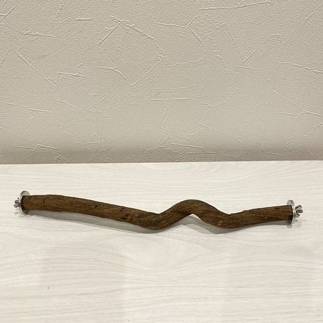 くねくね殿様パーチ（自然木ツタ）② HOEI35サイズ 直径1.8cm
