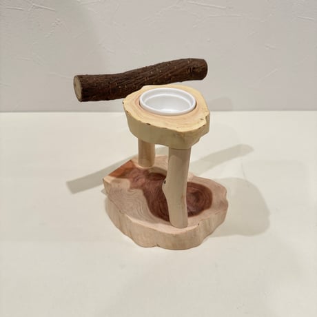 おやつ入れ付きスタンドパーチ【体重測定用】C