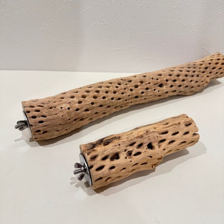 【anko様専用】カクタスパーチ 直径約5cm/長さ40cm/15cm 【バンブルフット予防】