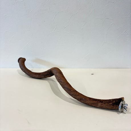 自然木（ツタ）うねうねパーチ⑦  HOEI465 直径約2.2〜2.7cm/長さ44cm