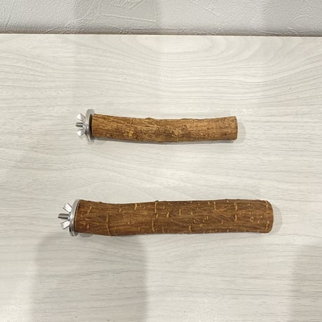 自然木（ツタ）のパーチ2本セット⑥　直径2-2.5cm 長さ13/15cm