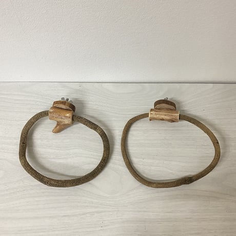 【そう様専用】カクタスと天然ウッドビーズのおもちゃ　ツタのドーナツパーチ