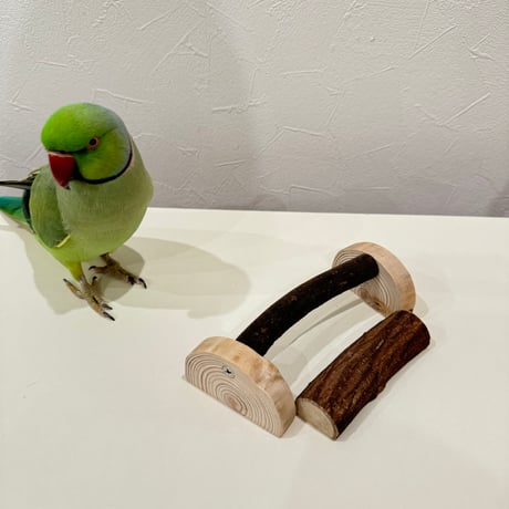 幼鳥・老鳥・介護用　置き型パーチ② 小型から中型さん