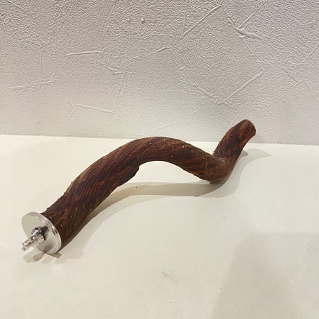 自然木（ツタ）パーチ 直径約1.8~2.5cm/長さ21cm