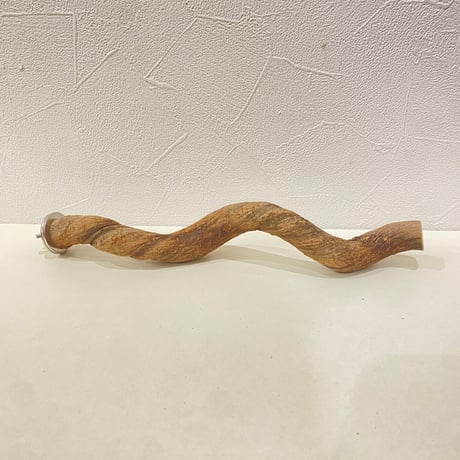 自然木（ツタ）パーチ 直径約2.2cm/長さ25cm