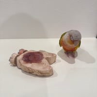 貝塚伊吹テーブルパーチ 【インコ 自然木 サブパーチ】