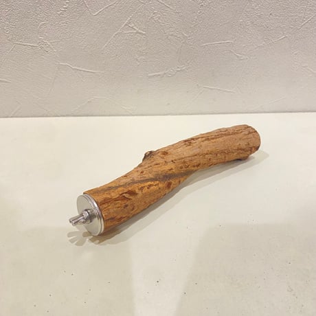 自然木（ツタ）パーチ①  直径約3cm/長さ18cm