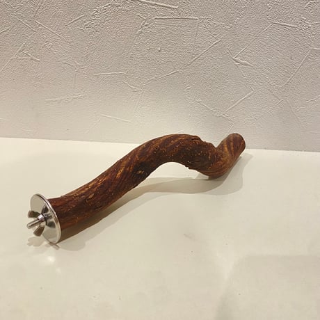 自然木（ツタ）パーチ 直径約2.7cm/長さ25cm