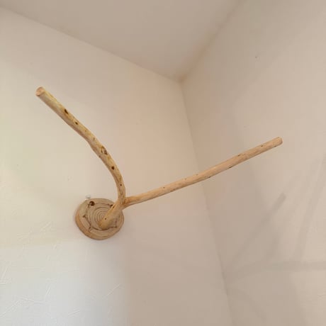 桧のピノキオの鼻 【インコの止まり木 おもちゃ】