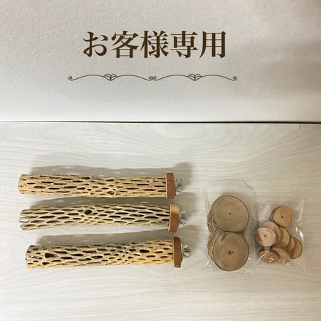 【chibiringo様専用】カクタスパーチ・インコせんべい