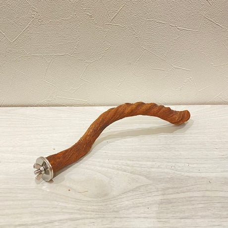 自然木（ツタ）パーチ③ 直径約2cm/長さ23cm