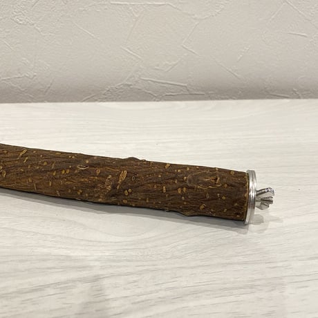 自然木（ツタ）パーチ② 直径2.5cm長さ19cm