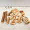おでん具材セット 穴あり【ポテトヘッドくんミニ用】　国産天然ウッドビーズ