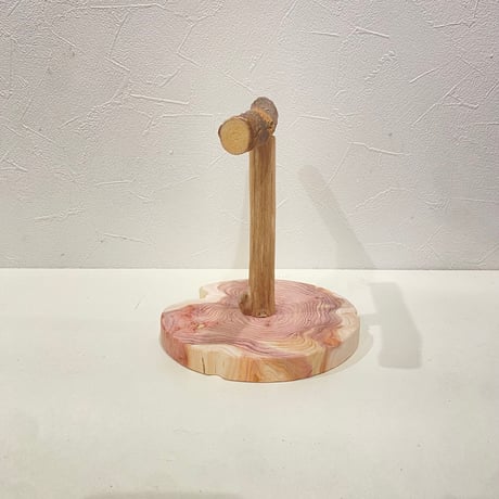 自然木(ツタ)のスタンドパーチ   パーチ長さ15cm／高さ約16.5cm