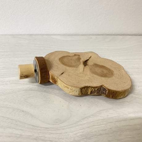カイヅカイブキの丸太テーブルパーチ④ 円直径11×8cm