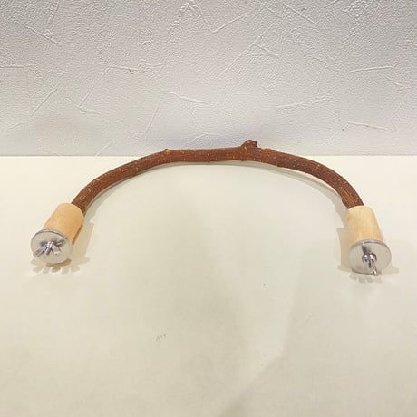 自然木（ツタ）のU字パーチ
