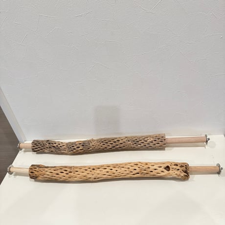 【suusuu0312様専用】ケージサイズカクタスパーチ 直径約5-5.5cm/長さ44cm/58.5cm/78.5cm【バンブルフット予防】