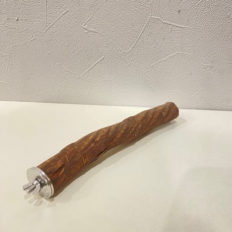 自然木（ツタ）パーチ 直径約2.4cm/長さ19.5cm