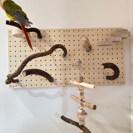 自由にカスタム　壁掛けバードアスレチック【A】