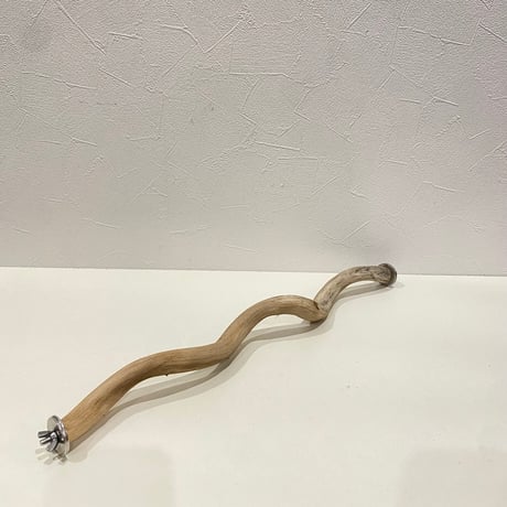自然木（ツタ皮無し）のウネウネ殿様パーチ HOEI465