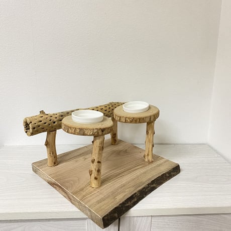 【papapapa-pine_pine様専用】カクタススタンドパーチ・カクタスT字パーチ・自然木のおむかえ棒・U字パーチ