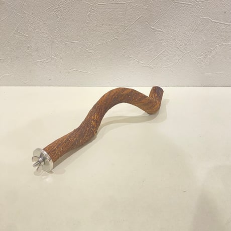 自然木（ツタ）パーチ⑩直径約2.0cm/長さ24cm【インコ 天然木の止まり木】