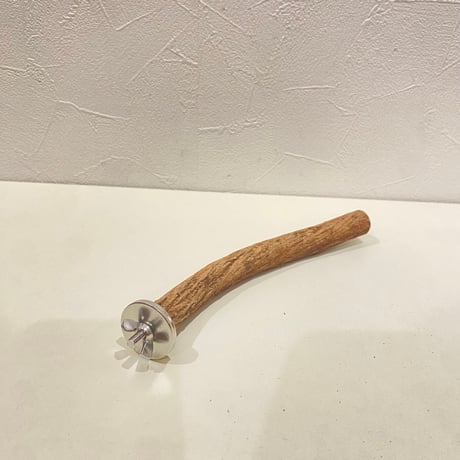 自然木（ツタ）パーチ③  直径約1.8cm/長さ18cm
