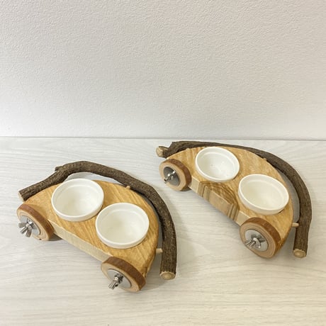 【lienhanna0403様専用】おやつ入れ付きテーブルパーチ・ケージサイズカクタスパーチ