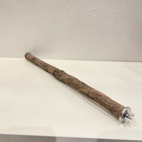 自然木（ツタ）のケージサイズパーチ④ HOEI465サイズ 直径2.4cm/長さ44cm