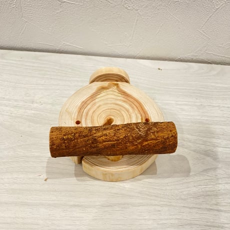 すみっこおやすみパーチ⑥丸太直径10cm