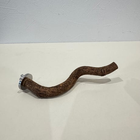 自然木（ツタ）パーチ 直径約1.5cm/長さ16cm