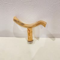 自然木（ツタ皮無し）のT字パーチ HOEI465