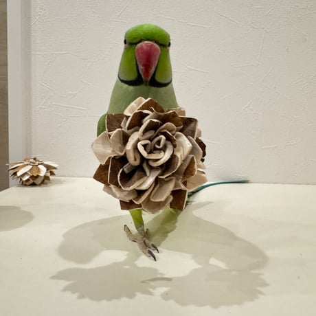 天然素材のおもちゃ 齧れるお花 バラエティ 6個セット【インコのおもちゃ】ー