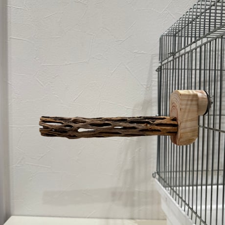 カクタスパーチ極小サイズ④ 直径2.2cm/長さ15cm【自然木 止まり木 バンブルフット 趾瘤症 】