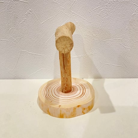 自然木(ツタ)のスタンドパーチ【パーチ長さ11cm／高さ約11cm】